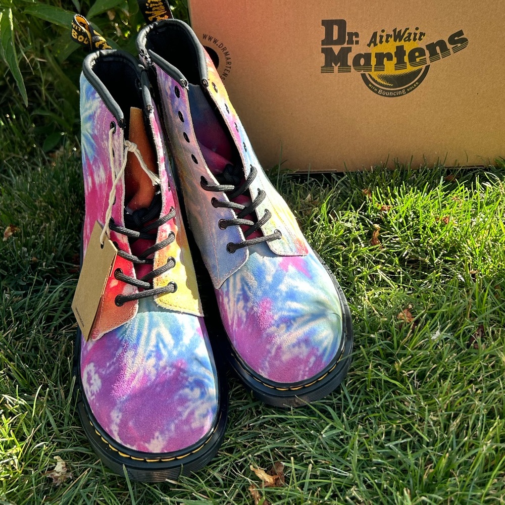 Dr. Martens Tie Dye Boots NWT size 5